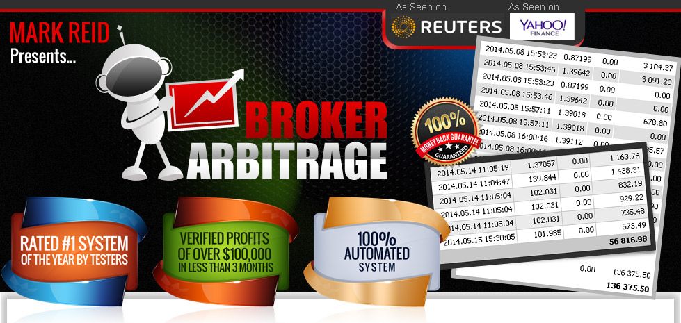 Broker Arbitrage Massive Profit Curve