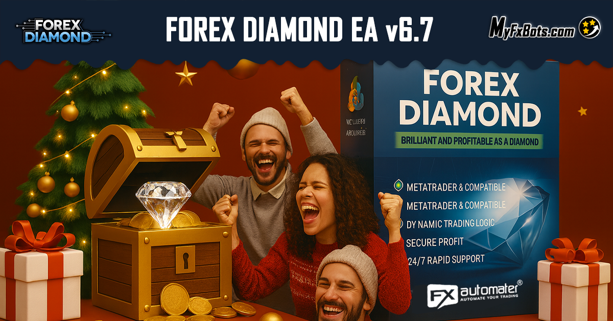 Обновление Forex Diamond EA до v6.7: улучшенная видимость в MT5 и праздничные предложения