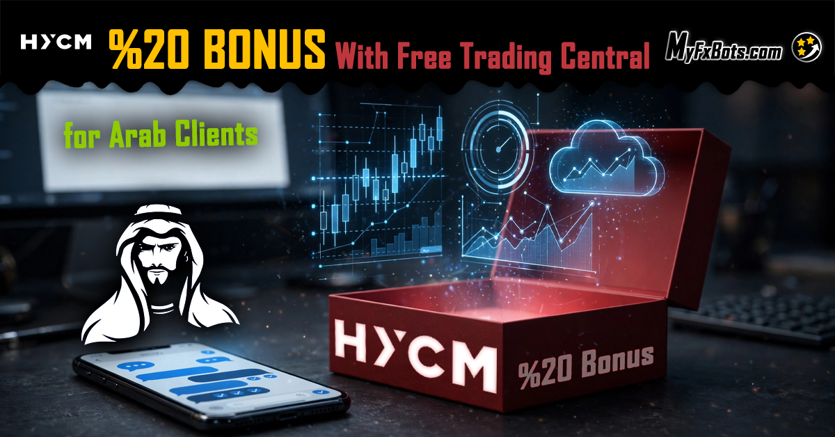 HYCM: бонус 20% и бесплатный Trading Central для арабов