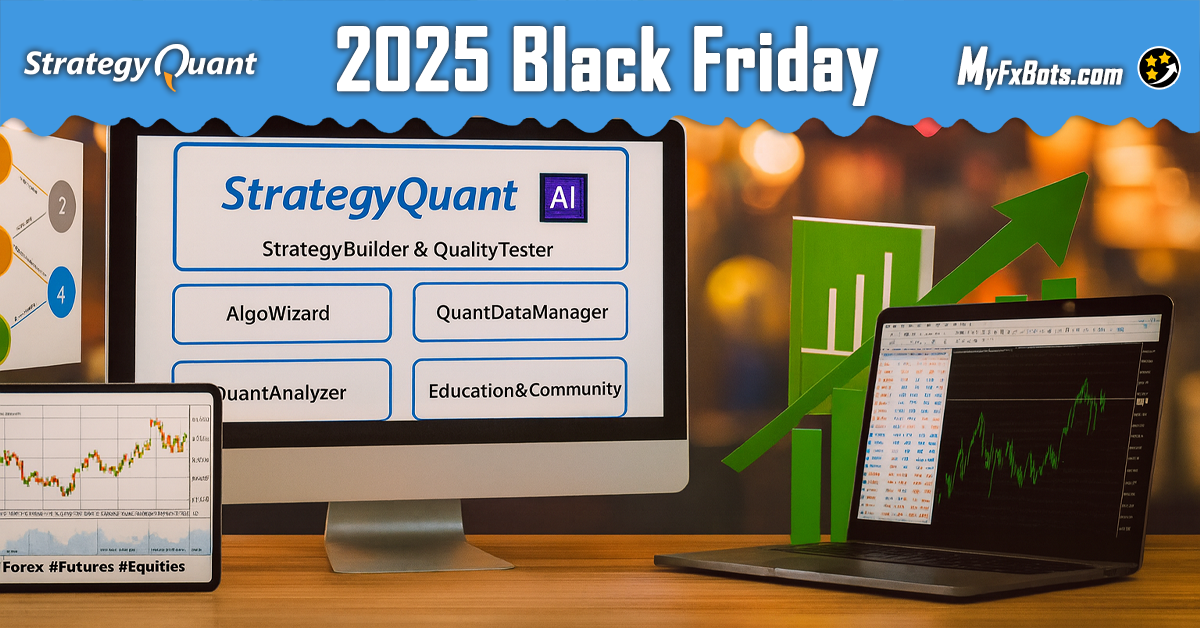Black Friday 2025: крупные скидки для алгоритмической торговли, +50% AI‑кредитов и ускорение разрабо